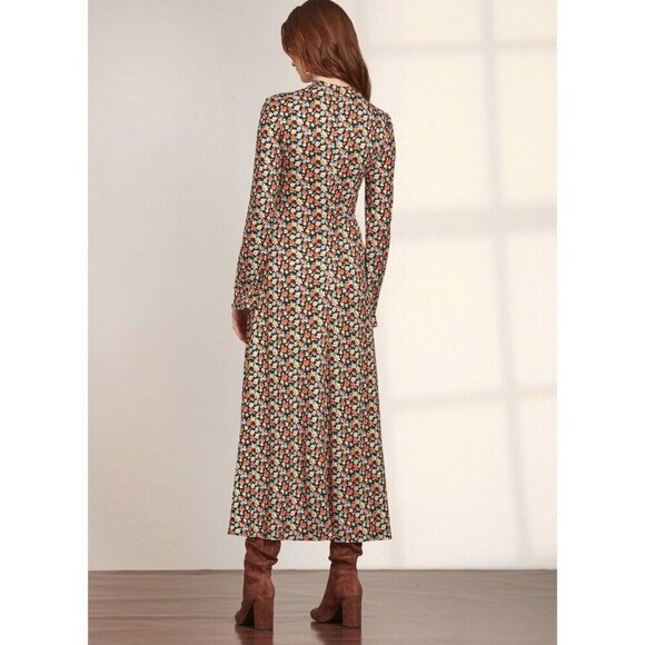 Simplicity Sewing Pattern 9644 R11673 Dress Knit Keyhole Misses Size 10-18 - Picture 6 of 10